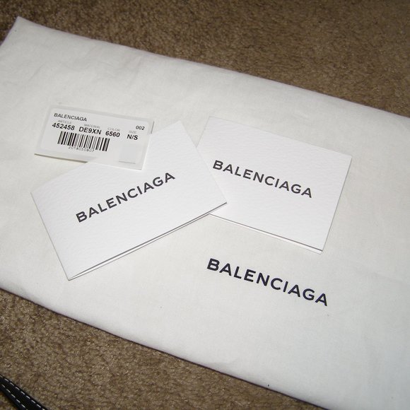 RARE NEW Balenciaga "London" leather shopper bag - Picture 14 of 16